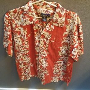 Large Patsgonia Pataloha Hawaiian button up shirt